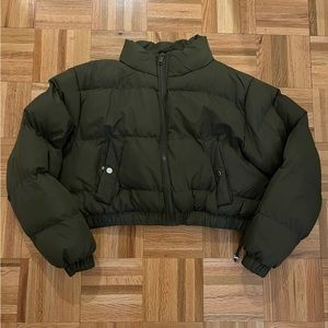 Nasty Gal Ultra Cropped Puffer Jacket